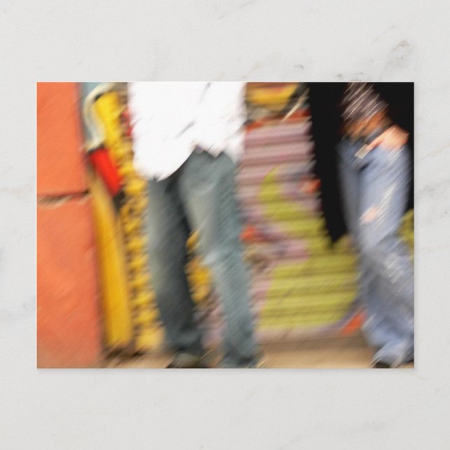 street paint postcard (Front)