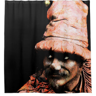 Street Performance 2 sccn Shower Curtain