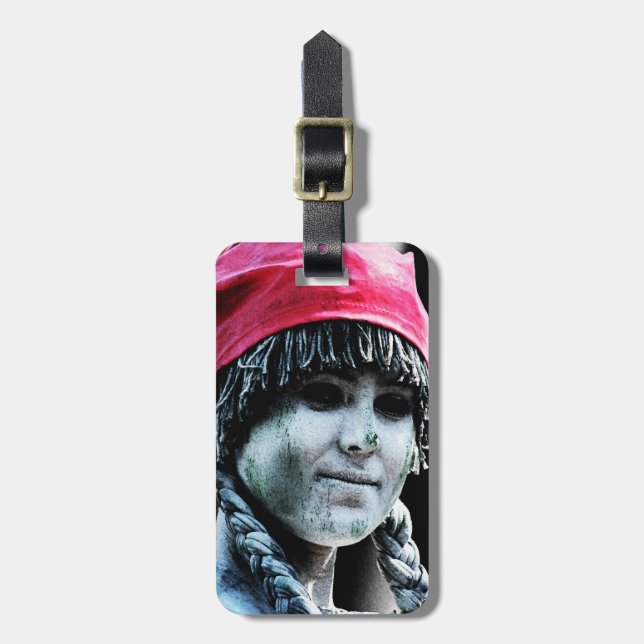 Street Performance 4 cd ltcnm Luggage Tag (Front Vertical)