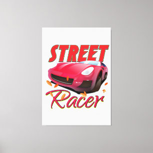 Street Racer Canvas Print