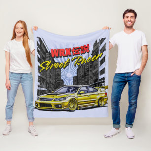 STREET RACER - IMPREZA WRX LEGEND FLEECE BLANKET