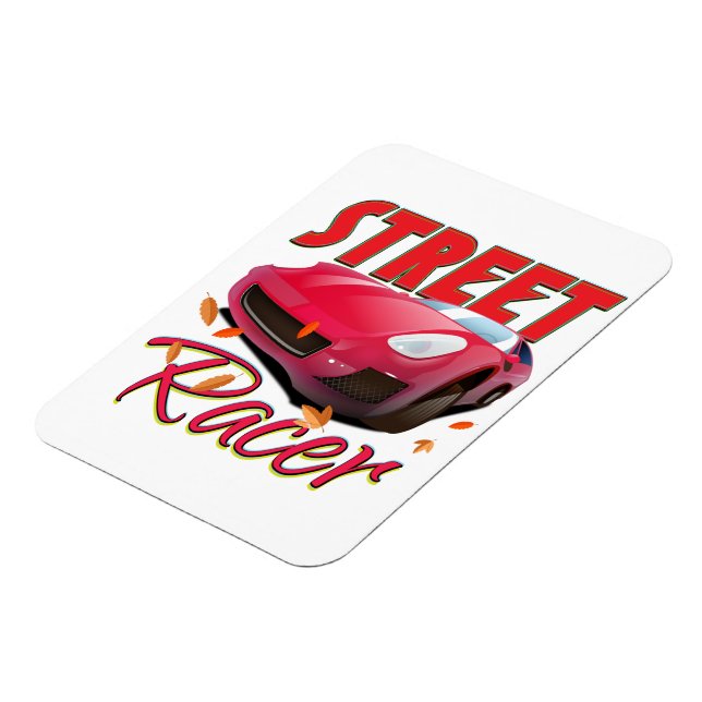 Street Racer Magnet (Left Side)