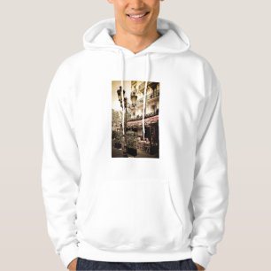 Street restaurant, Paris, France Hoodie