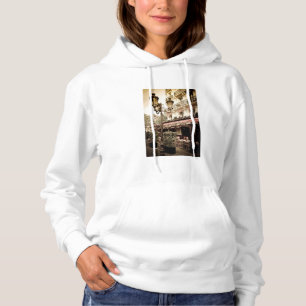 Street restaurant, Paris, France Hoodie