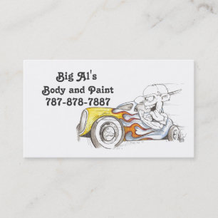 Street Rod Business Cards