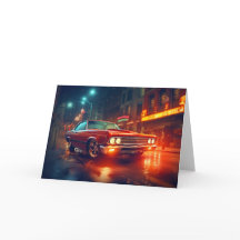 Street Rod Kings Cinematic Autos Blank Note Cards