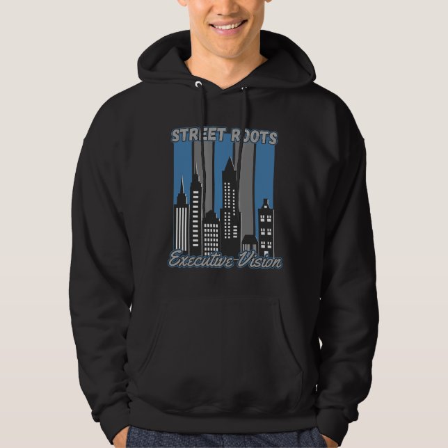 Street Roots Executive Vision™ Hustle-to-Boardroom Hoodie (Front)