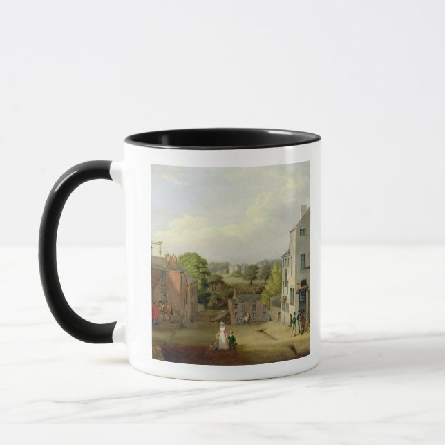 Street Scene in Chorley, Lancashire, with a View o Mug (Left)