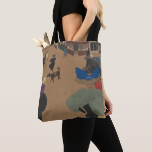 Street Scene in Paris Tote Bag
