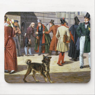 Street Scene in Stockholm Mouse Mat