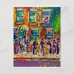 Street Scene J1 Postcard