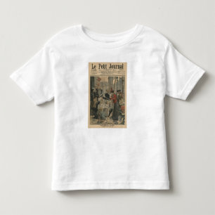 Street scenes of Paris breakfast in open air Toddler T-Shirt