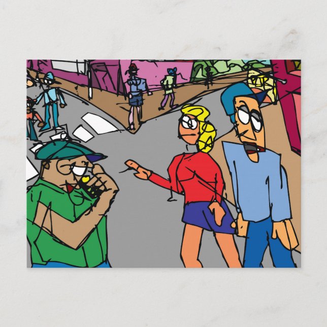 Street Seen Postcard (Front)