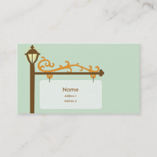 Street Sign - Business Business Card