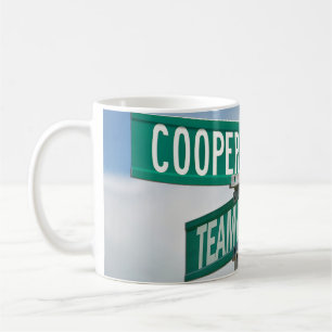 Street Sign for Business Coffee Mug
