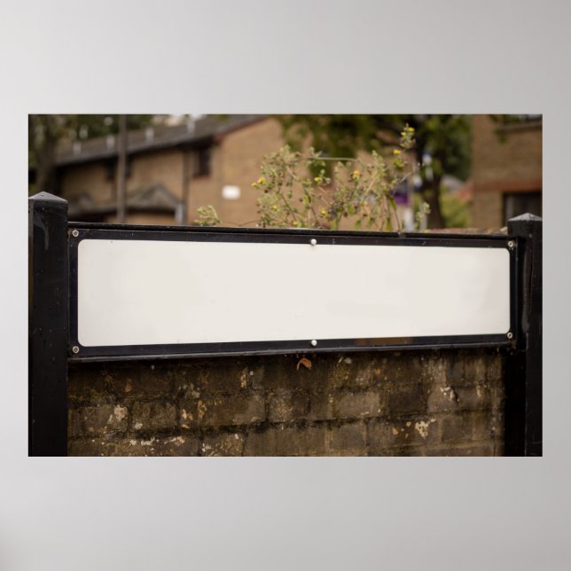 Street Sign for Personalised Names (Front)