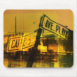 Street Sign Mouse Mat