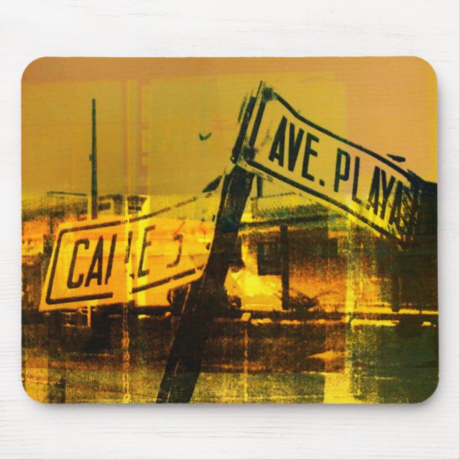 Street Sign Mouse Mat (Front)