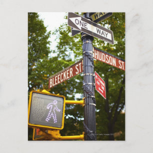 Street Signs 2 Postcard