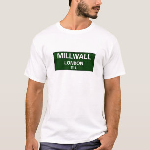 STREET SIGNS - LONDON - MILLWALL E14 T-Shirt