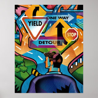 Street Signs Poster