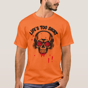Street Skull Vibes – Graffiti T-Shirt with Cool