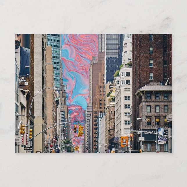 street sky postcard (Front)