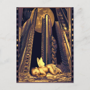 Street Sleeper Postcard