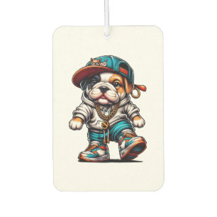 Street Style Bulldog  Car Air Freshener