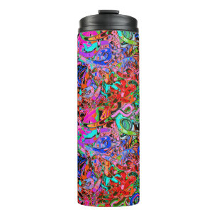 Street style graffiti  thermal tumbler
