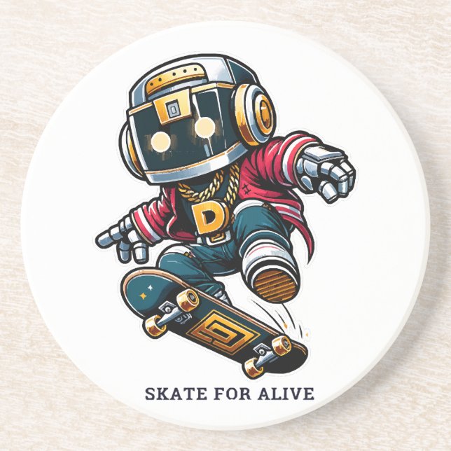 Street Style Skate Series Coaster (Front)