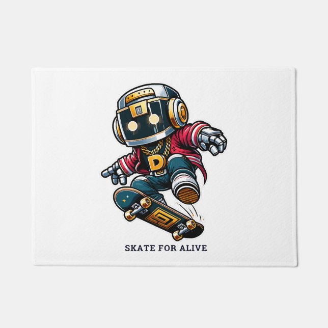 Street Style Skate Series Doormat (Front)
