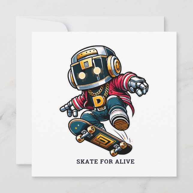 Street Style Skate Series Invitation (Front)