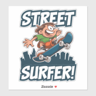 Street Surfer! - Urban Skateboarding Vibes 