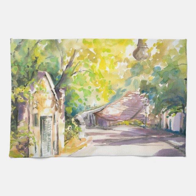 Street Tea Towel (Horizontal)