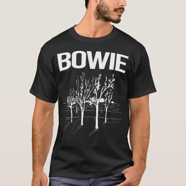 Street Trees Bowie T-Shirt (Front)