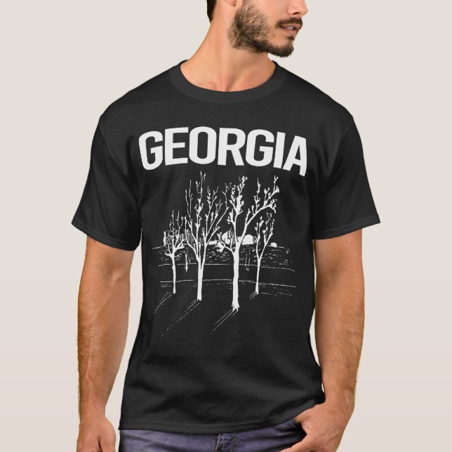Street Trees Georgia T-Shirt (Front)