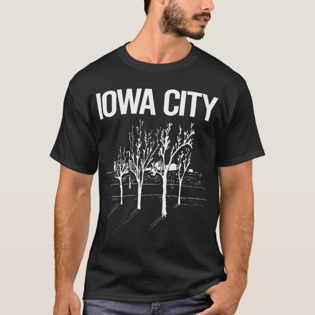 Street Trees Iowa T-Shirt (Front)