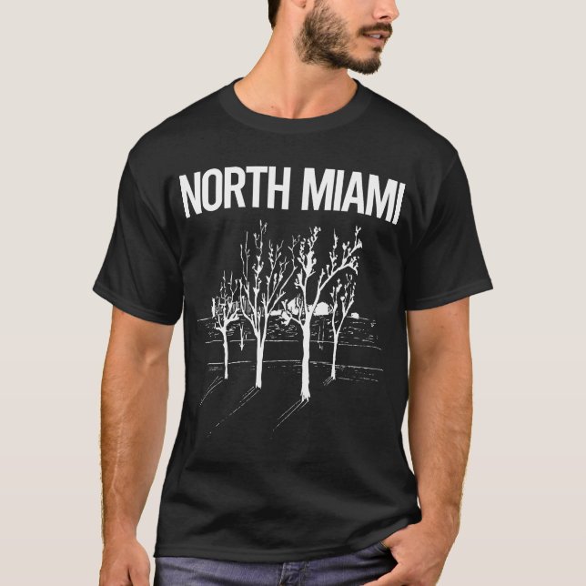Street Trees North Miami T-Shirt (Front)
