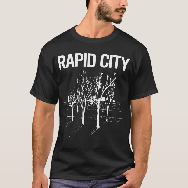Street Trees Rapid City T-Shirt (Front)