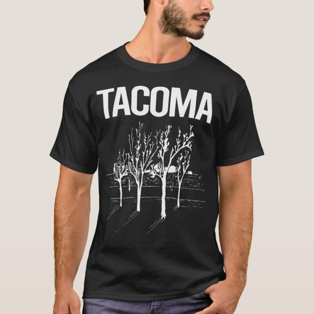 Street Trees Tacoma T-Shirt (Front)
