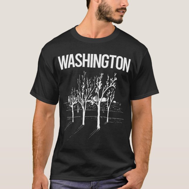 Street Trees Washington T-Shirt (Front)
