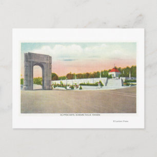 Street View of Clifton Gate Postcard