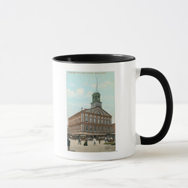 Street View of the Faneuil Hall Mug (Right)