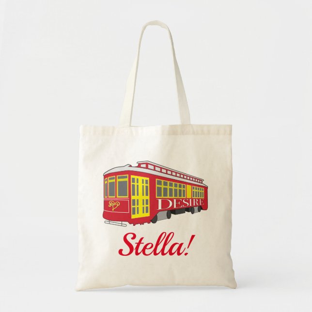 Streetcar Desire Tote Bag (Front)