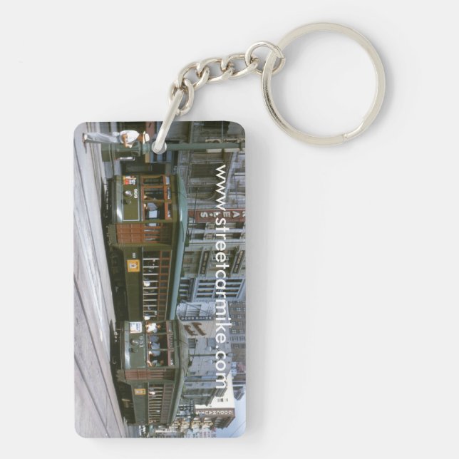 streetcarmike.com New Orleans Transit Keychain (Back)