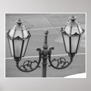 Streetlamp Poster