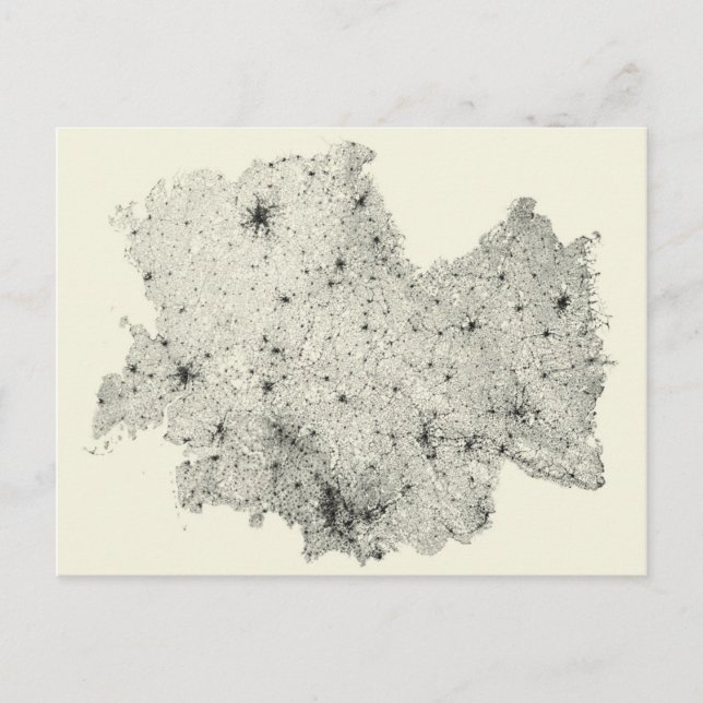 Streets of Germany Postcard (Front)