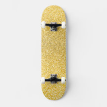 Streets of gold, gold glitter skateboard