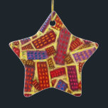Streets Of Gold Heaven Star Holiday Ornament<br><div class="desc">from original artwork by JasonMessingerART</div>